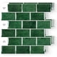 thumbnail image 1 of 10 Láminas de Azulejos Autoadhesivos para Salpicadero, Azulejos Autoadhesivos, Azulejos de Pared con Aspecto de Metro para Cocina y Baño., 1 of 5