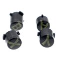 thumbnail image 2 of Deal4GO ABXY Button Set Replacement for Xbox One S & X & Elite Controller Button Mod Halo 5 [Sliver], 2 of 3