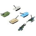 thumbnail image 3 of Vehículos militares de juguete modelo de avión de tanque para niños juguete de aleación de Metal juguetes del ejército modelo de aviones militares juguete de Metal ANGGREK Otros, 3 of 8