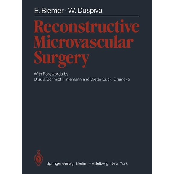 Reconstructive Microvascular Surgery, (Paperback)