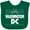 Green, variant on Inktastic Washington DC Biking Boys or Girls Baby Bib