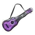 thumbnail image 1 of Ukelele de 42 cm para niños, guitarra de 4 cuerdas, juguete educativo para niños, regalo de Año Nuevo. violeta, 1 of 9