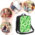 thumbnail image 5 of Naloa Green Lizard Lunch box Lunch bag for men women Large capacity Lunchbox Insulated Lunch bag Lunch box cooler, 5 of 7