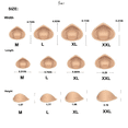 thumbnail image 3 of BIMEI Women's Bra Inserts Pads Removable Push Up Sports Bra Cups Rounded top Use for Swimsuits, Workouts, Mastectomy Breast Form Prosthesis Bra，A pair，Triangle，M, 3 of 5