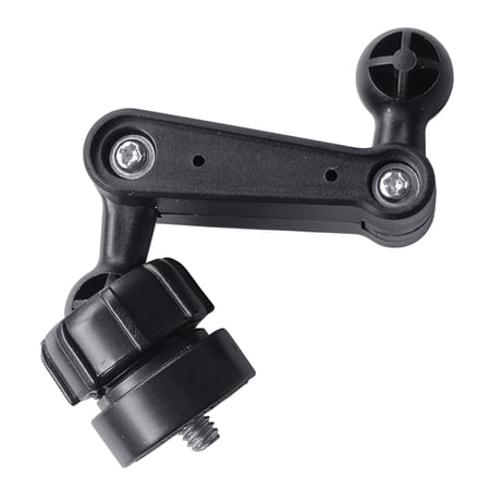 JZROCKER Multipurpose Streaming Stand 1/4 Inch Screw to 17mm Ball Head Converter Connector Attachments for Selfie Sticks Tripods
