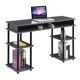 thumbnail image 2 of Designs2Go No Tools Escritorio para estudiantes con estantes Convenience Concepts  R4-0478, 2 of 2