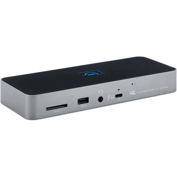 OWC 11-Port Thunderbolt Dock with 4 Ports, 4 USB Ports, Ethernet, Audio, and Card Reader Functionality for Thunderbolt 3 Mac or Thunderbolt 4 PC