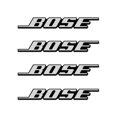 thumbnail image 2 of Para BOSE Logo 4 unids/set modificado aluminio coche Interior de Audio emblema adhesivo Control Central pegatinas, 2 of 3