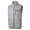 thumbnail image 2 of Men's Cutter & Buck Gray Portland Sea Dogs Rainier PrimaLoft Eco Insulated Full-Zip Puffer Vest, 2 of 3