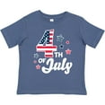 thumbnail image 3 of Inktastic 4th of July with Striped Stars Boys or Girls Toddler T-Shirt, 3 of 5
