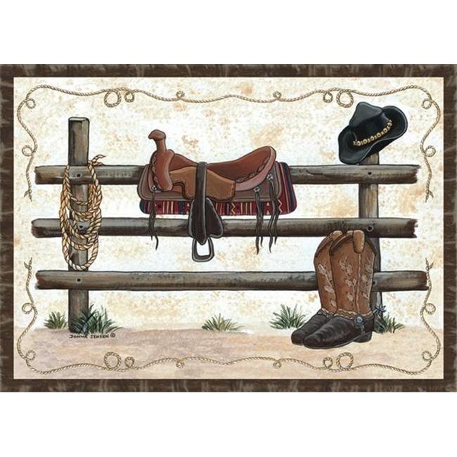 Custom Printed Rugs WESTERN Western Rug