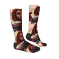 thumbnail image 4 of Lsque Chucky Printed Crew Socks Men's Women's LightWeight Thin Casual Calf Socks ,Knee High Socks,Cotton Socks, 4 of 9