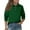 Army Green #035, variant on Girls' Long Sleeve Polo Shirt Casual Spring Collared Top Basic School Uniform for Kids Dark Gray 140