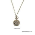 thumbnail image 2 of MasteelfCA Pocket Watch Mechanical Steampunk Fob Watch Rose Patten Jewelry Hand wind Pocket Watch With Chain For Men, 2 of 8