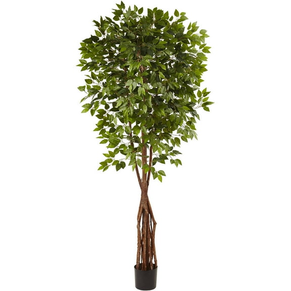 Nearly Natural 7.5' Super Deluxe Ficus Tree