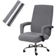 thumbnail image 1 of Housse de Chaise de Bureau avec Accoudoirs Housse Extensible pour Chaise de Bureau Housse de Chaise d'Ordinateur Protecteurs Universels pour Chaise Boss, 1 of 7