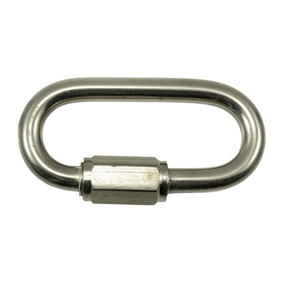 1/4" 18-8 Stainless Steel Quick Links (5 pcs.)