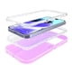 thumbnail image 3 of Funda TEKKU Protect 360 para iPhone 15 PLUS Violeta translucida, 3 of 5