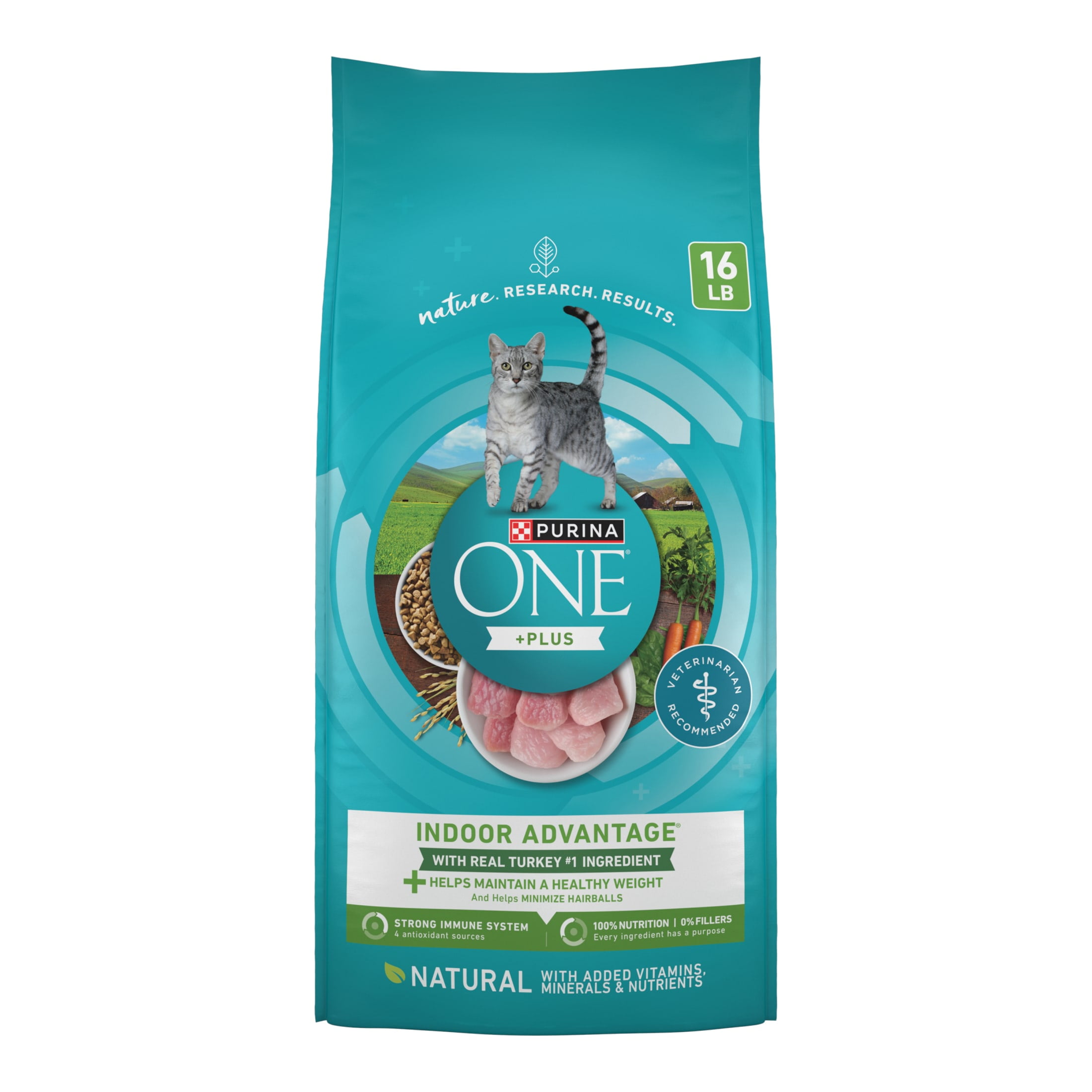Purina ONE +Plus Indoor Advantage Weight Control, Natural Low Fat