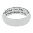 thumbnail image 2 of God Grant Me the Serenity to Accept the Things I Cannot Change… Serenity Prayer Ring, Serenity Prayer Jewelry, Recovery Ring Gift for Your Friend and Family, 2 of 3