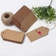 thumbnail image 4 of Paper Tag 200 Pcs Kraft Gift Tags Brown Rectangle Hang Tags With 10 M Feet Natural Jute Twine For Arts And Crafts Wedding, 4 of 4