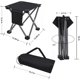 thumbnail image 2 of Taburete maza Plegable para Exteriores Silla de Pesca Portátil Silla Plegable Ligera Silla maza para Acampar Banco para picnic, 2 of 8