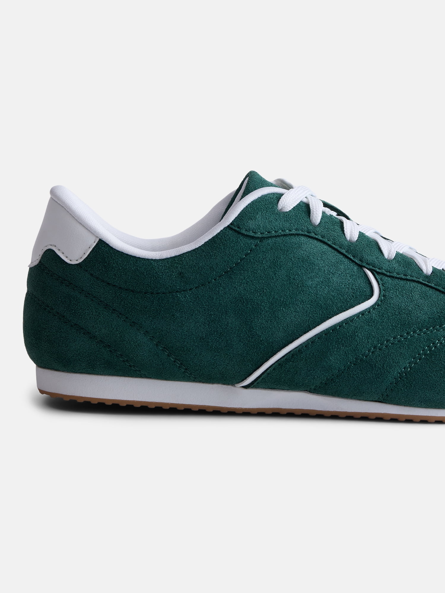 No Boundaries Women's Quilted Lace Up Sneakers