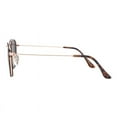 thumbnail image 5 of Bifocal Reading Sunglasses Unisex Vintage Fashion Panto Frame Tortoise Gold+2.75, 5 of 5