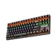 thumbnail image 4 of Teclado mecánico 87 teclas con retroiluminación por cable, computadora portátil, para juegos, para oficina, hogar, negro Inevent EL001638-02, 4 of 7