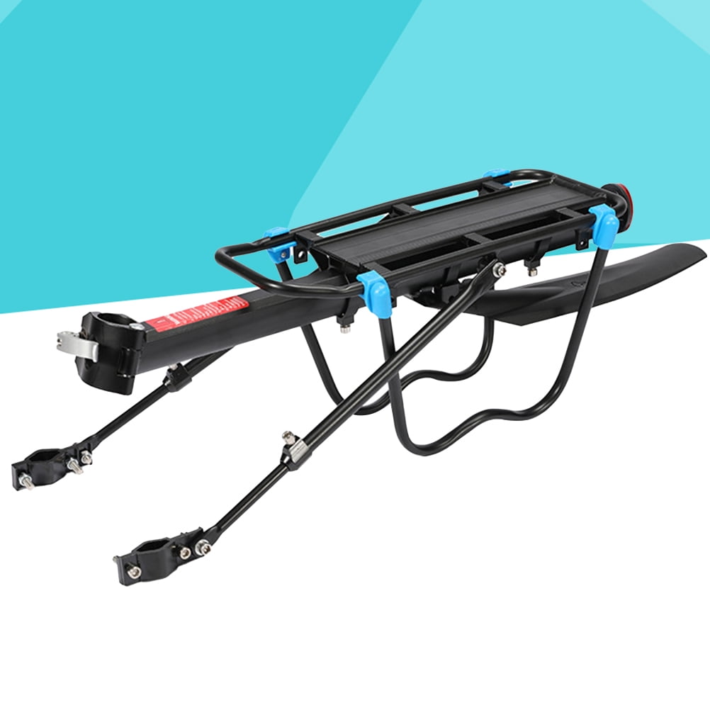 TAILTOSS Durable Black Bikes Luggage Rack Rear Stand for Mountain and Road Bikes
