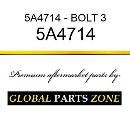 

5A4714 - BOLT 3/4 X 3 fits Caterpillar (CAT)