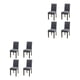 thumbnail image 1 of Fundas para sillas Matsuzay duraderas para el hogar 2Conjunto Gris oscuro, 1 of 6