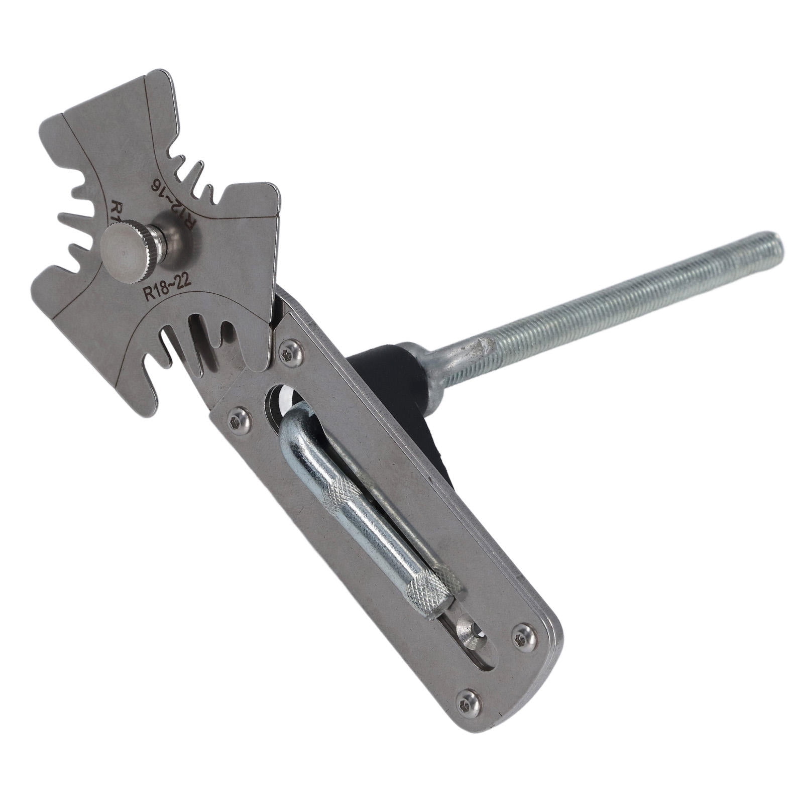 BIMZUC Zipper Fast Installation Tool Alloy Steel Non Fading Knob Adjustment DIY Leathercraft Accessories 5.51 inches / 14 cm Professional Craft Supplies Kit