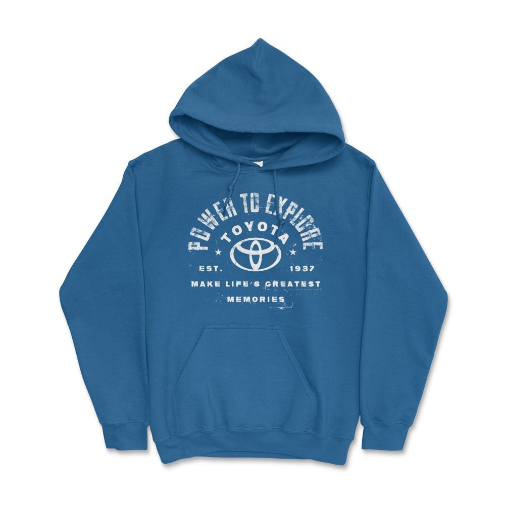 Toyota Hoodie-Power to Explore Off Road Apparel
