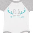 thumbnail image 4 of Inktastic Big Brother, Deer Antlers, Arrow - Blue Gray Boys Baby Bodysuit, 4 of 5