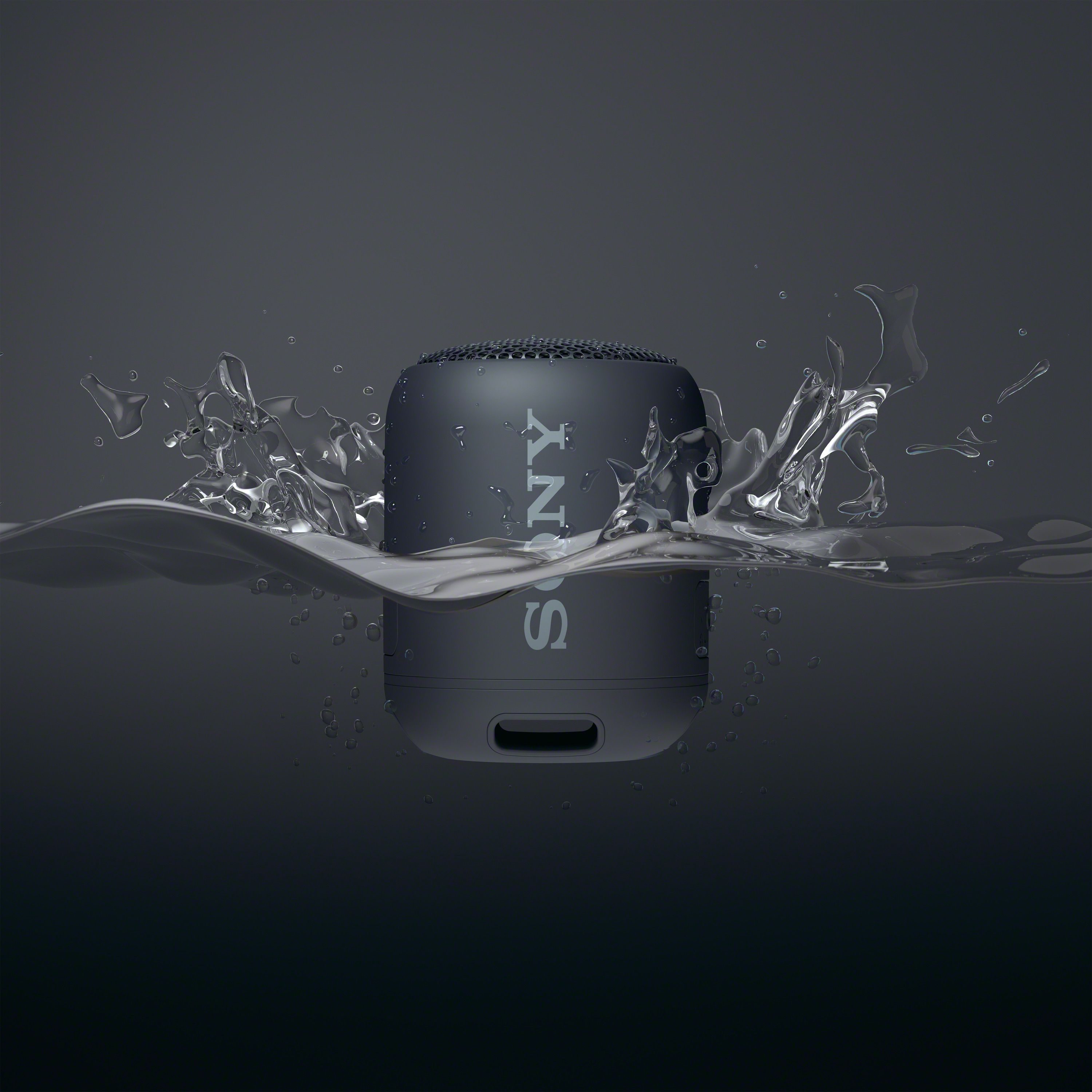 Sony Portable Bluetooth Speaker, Black, SRSXB12/BMC4 - image 2 of 7