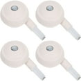 thumbnail image 2 of LOLIPPYY 4pcs Baby Walker Wheels Replacement Universal Silent Casters for Toddler Walkers Prams & Strollers Rollers for Repair Maintenance, 2 of 7