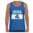 thumbnail image 1 of Men's St. Patricks Day IRISH Clover Vintage Flag Graphic Tank Tops, 1 of 4