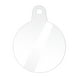 thumbnail image 2 of Pegatinas de pared de plástico C, adornos navideños, comercio exterior, decoración navideña, copos de nieve con agujeros, láminas de acrílico transparente en blanco, colgantes navideños, decoraciones, 2 of 6