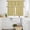 Light Beige Mustard Yellow, variant on Brown Floral Kitchen Curtains Sets for Windows 36 Inch Length, Vintage Rustic Flowers Botanical Spring Rod Pocket Window Treatments Tier Curtains and Valances Set for Bedroom/Bathroom