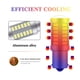 thumbnail image 2 of 1156 1157 Led Luz Trasera P21W P21 5W 33SMD BA15S BAY15D De Freno De Parada Parque De La Respaldo Lámpara De Estacionamiento Señal De Giro Coche Motocicleta Blanco Rojo Amarillo, 2 of 3