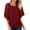 Wine, variant on Beach Vacation Clothes for Women Copper Stripe Top Fuzzy Slides for Girls Outdoor Girl Top Women Chiffon Pack Dressy Crop Workout Tops Blank Tops plus Size Cropped Sleep Breathe Yoga Round Beige L