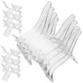 thumbnail image 3 of SHISUYAN 10Pcs Transparent Acrylic Easel Stands for Rocks and Geodes, 3 of 9