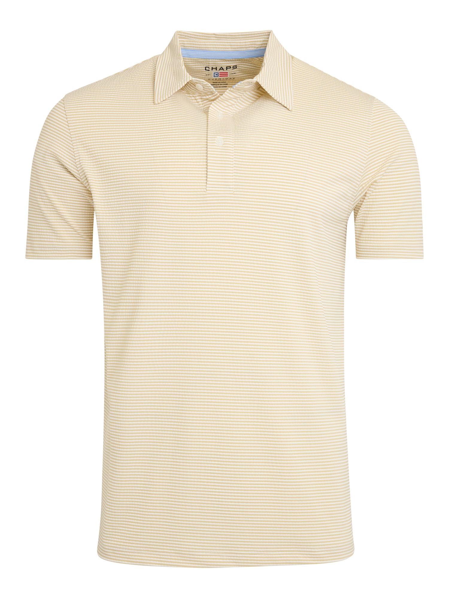 Chaps Men's Knit Seersucker Performance Polo, Sizes S - 2XL