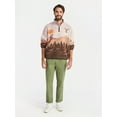 thumbnail image 2 of Yellowstone Men's & Big Men's Faux Shearling Quarter-Zip Jacket, Sizes S-3XL, 2 of 5