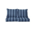 thumbnail image 2 of Sorra Home  Preview Capri Outdoor/Indoor  Deep Seating Loveseat Pillow and Cushion Set  22.5in x 22.5in x 5in 23in x 23.5in x 5in - Preview Capri, 2 of 5
