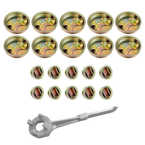 20Pcs Bung Caps for 55 Gallon Drum Barrels Bung Caps Drum Closure Bung Plug