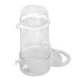 thumbnail image 4 of Alimentador automático de semillas para pájaros, comederos automáticos transparentes de 415ML con soporte para mascotas, 5 uds., 4 of 12