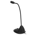 thumbnail image 3 of Qiilu Desktop Condenser Microphone Computer Mic Recording Goose Neck For Laptop PC, 3 of 8