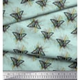 thumbnail image 2 of Soimoi Polyester Crepe Fabric Artistic Butterfly Decor Fabric Printed Yard 42 Inch Wide, 2 of 3